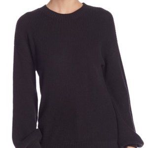 BCBGeneration Black Ribbed Sweater